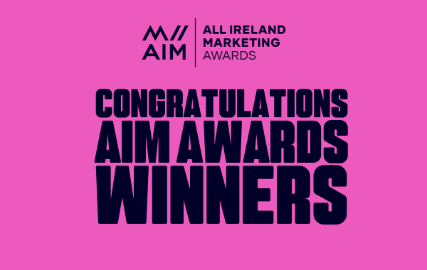 Winners unveiled for All Ireland Marketing Awards 2021 at virtual AIM Awards Ceremony